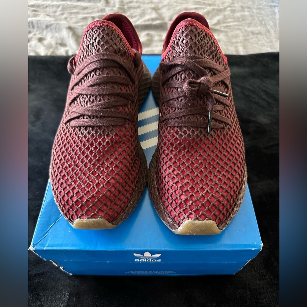 (MENS) Adidas Deerupt Runners-Rare Maroon Color